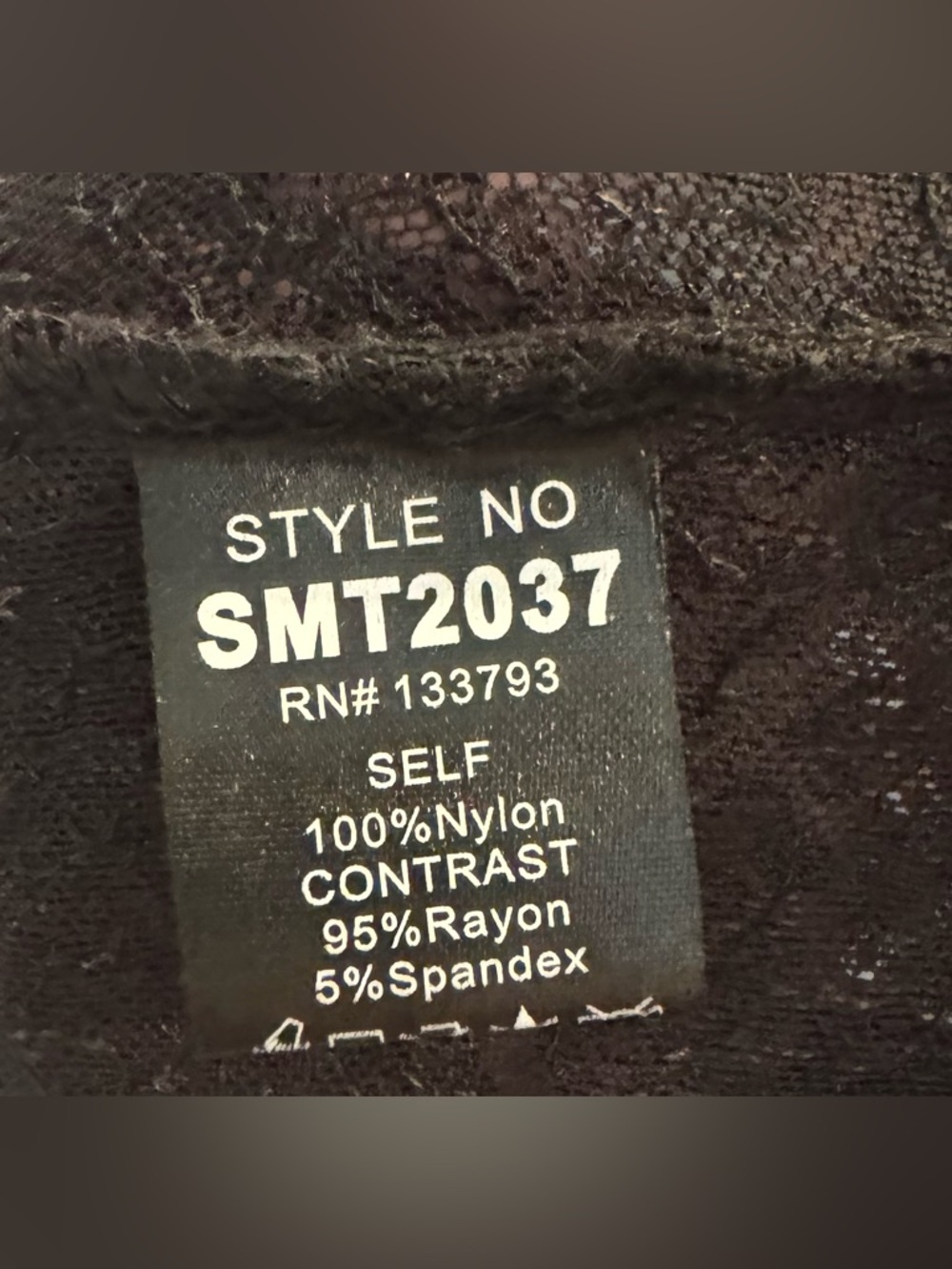 POL Black Sequin Short Ruffle Sleeve Blouse - Size S - Picture 4 of 4